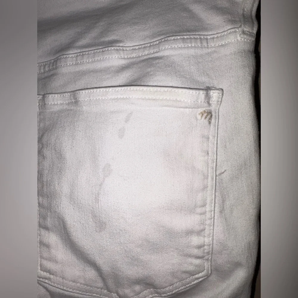 Madewell White Skinny Jeans 10” High Rise 33P - Picture 4 of 5